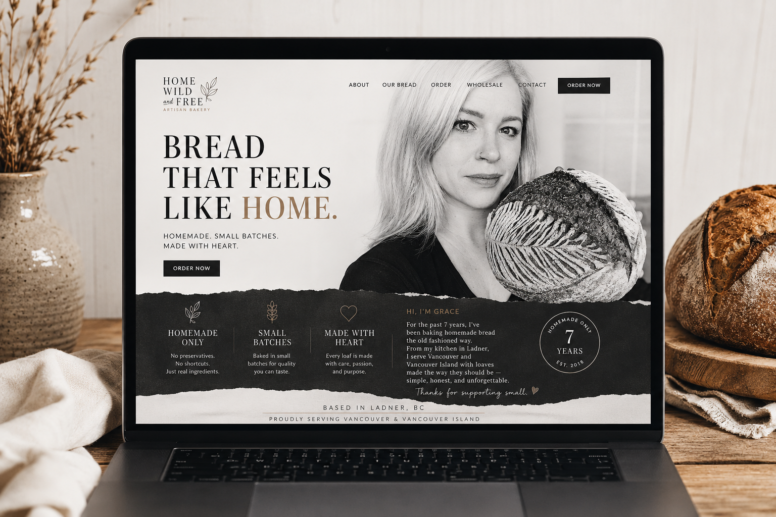 Home Wild & Free Micro bakery